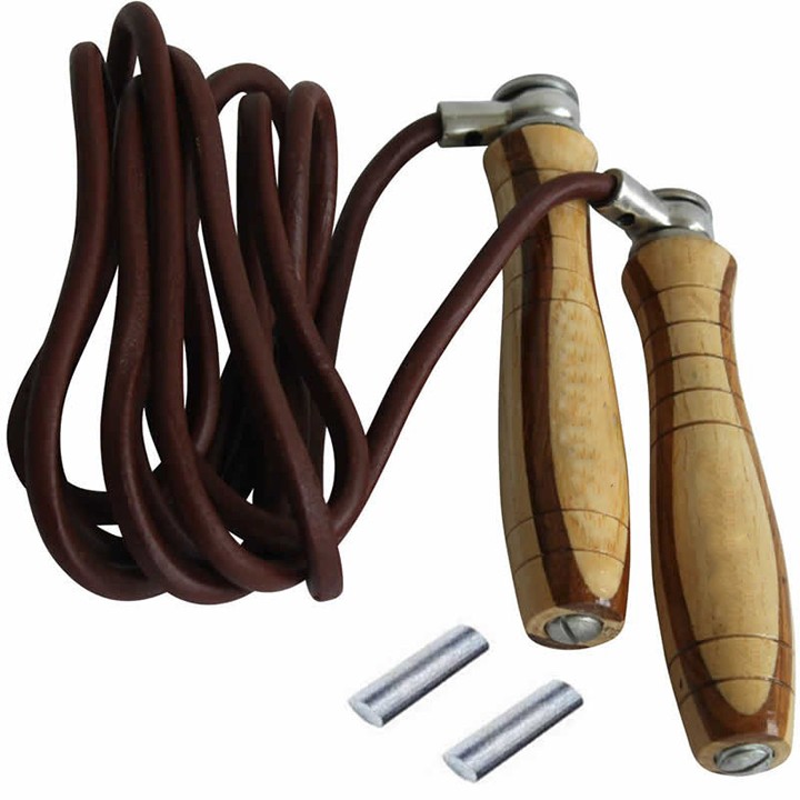 Leather jumping ropes